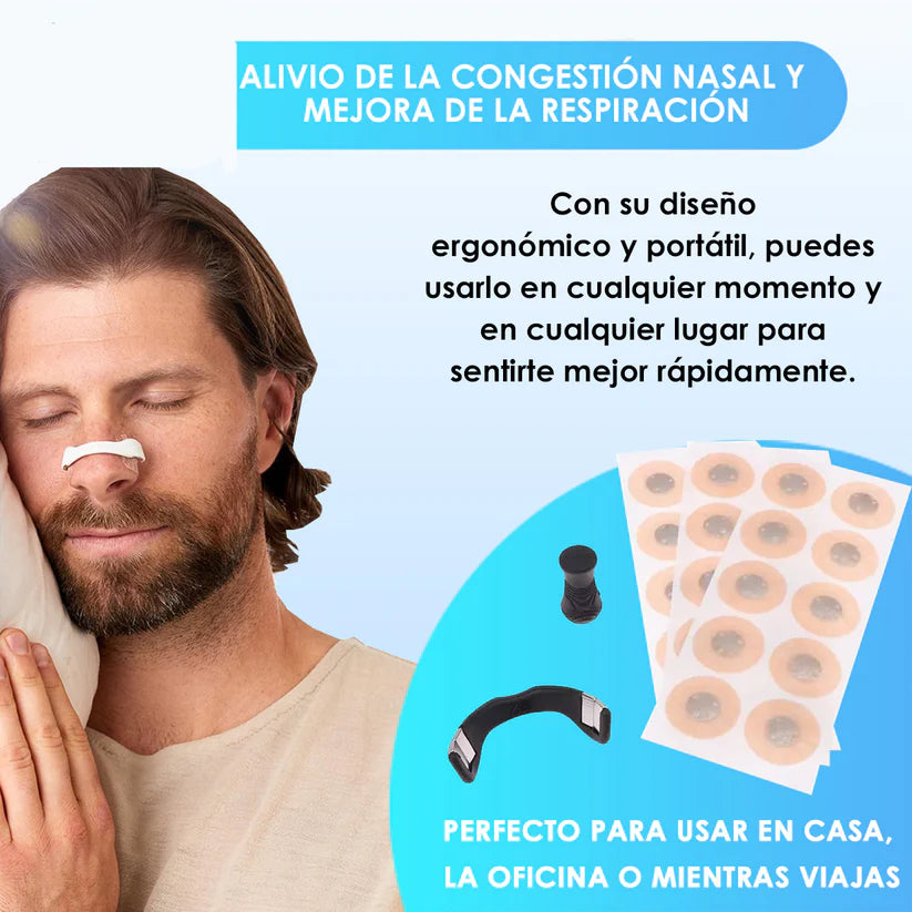 NasoFlow™ – Apertura Nasal para Respirar Sin Esfuerzo