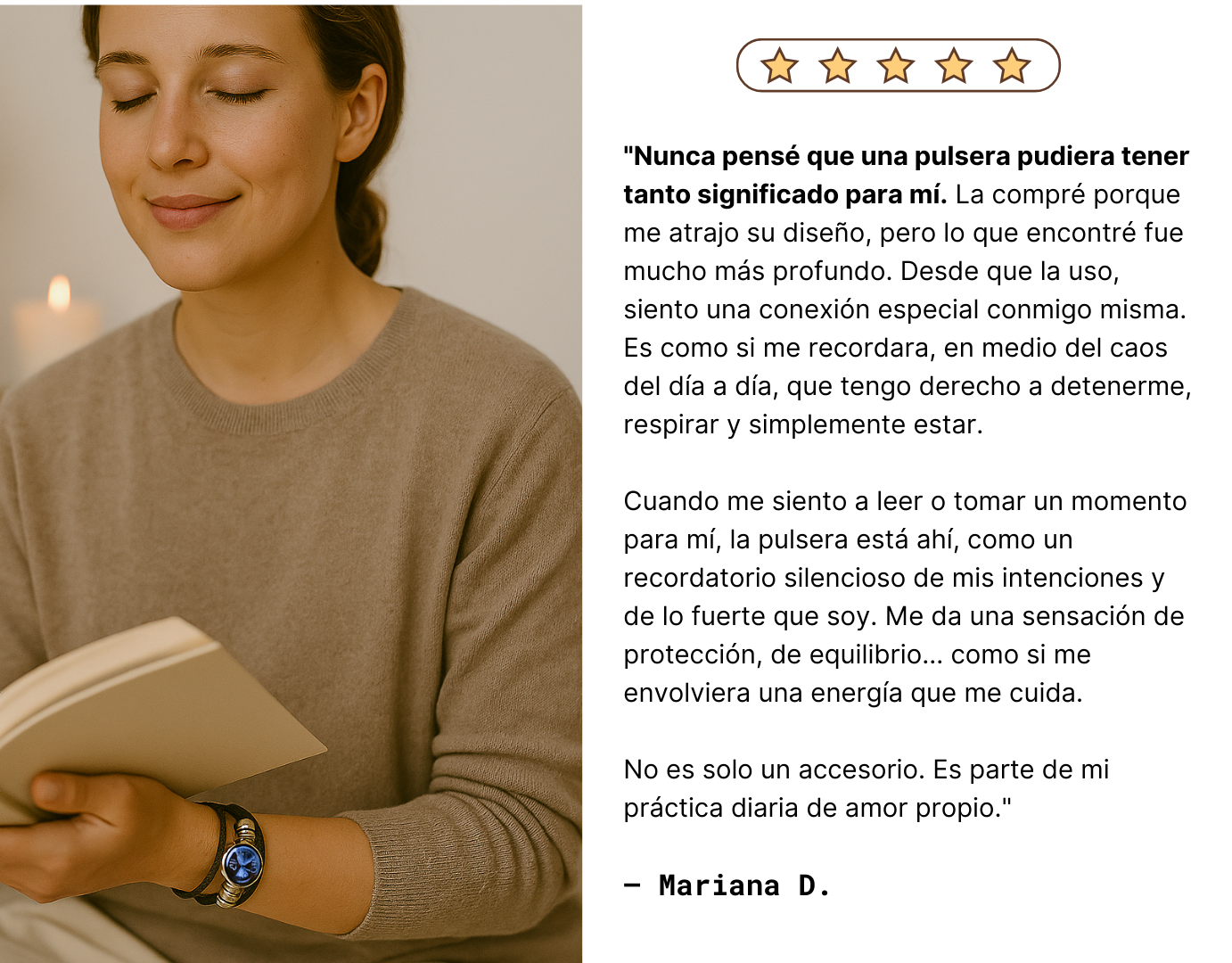 Pulsera de Conexión Interior – Tu Escudo de Energía, Paz y Propósito