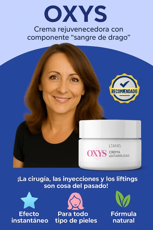 Oxys Ltanis Crema Original Antiedad – Efecto Lifting Inmediato y Reafirmante (Stock Limitado)