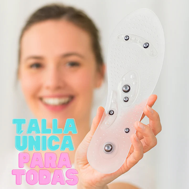 Plantillas Magnéticas Neos Mujer – Alivio de Juanetes, Fascitis y Circulación, Estiliza tu Cuerpo (Tallas de la 35 a la 41, Recortables)