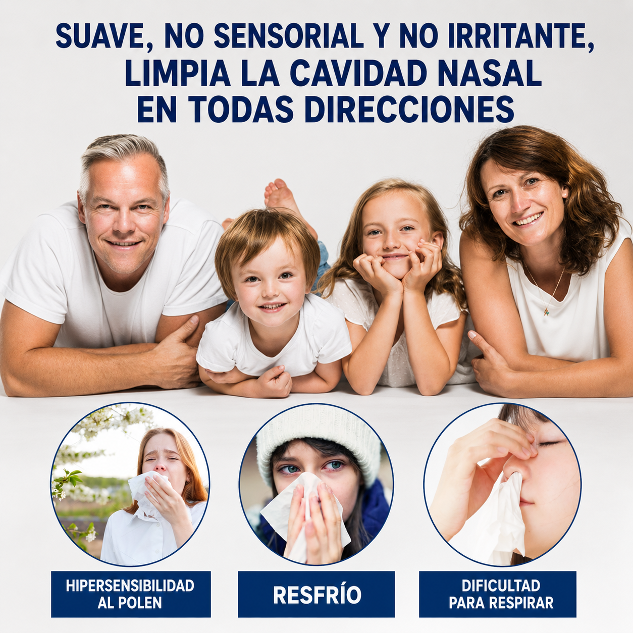 Spray Nasal para el Alivio de las Alergias – Alivio Rápido por Hasta 12 Horas