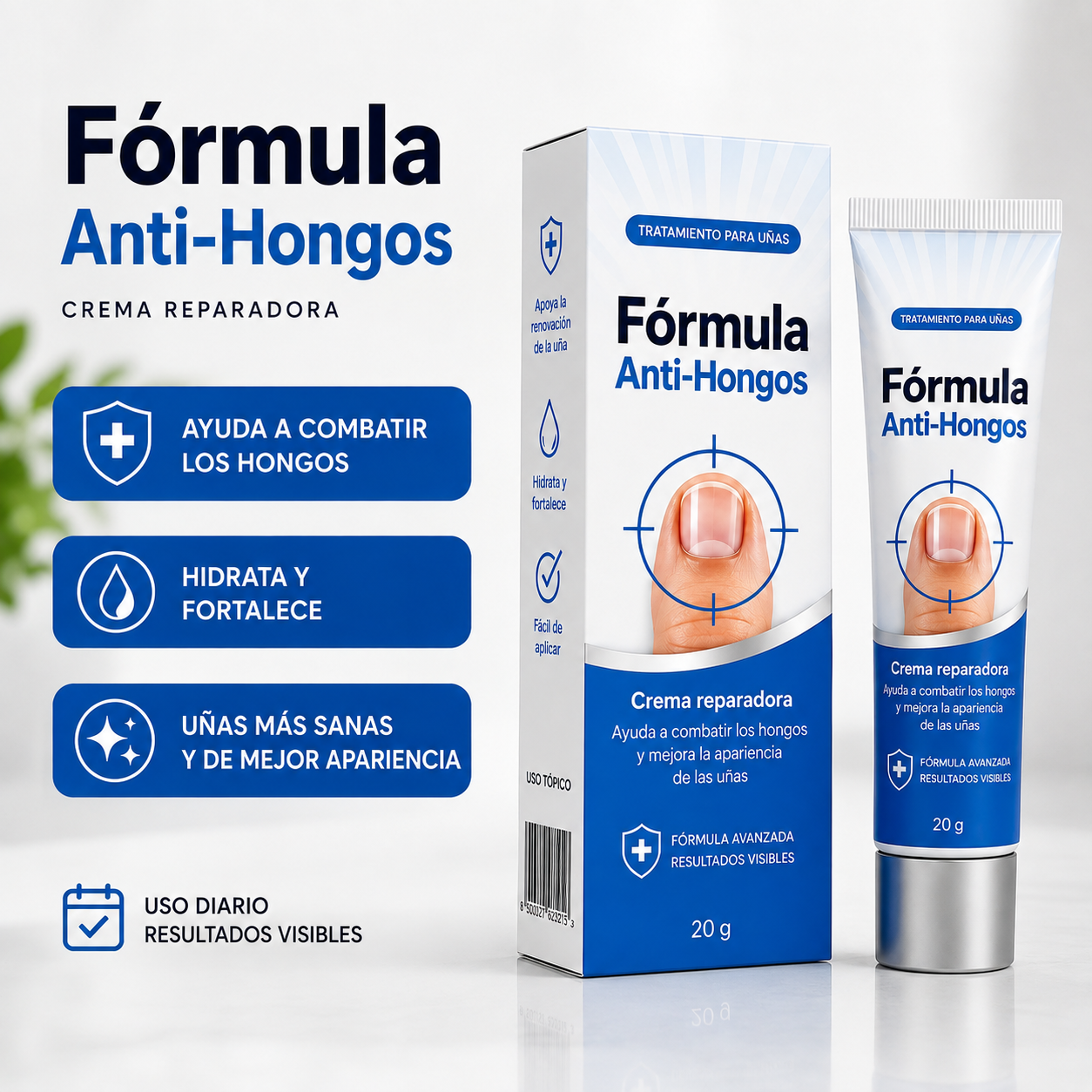 Fórmula Anti-Hongos – Uñas Renovadas y de Aspecto Saludable
