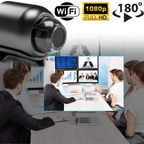 Mini Cámara Espía Full HD con Visión Nocturna – Discreta, Inalámbrica y Activada por Movimiento