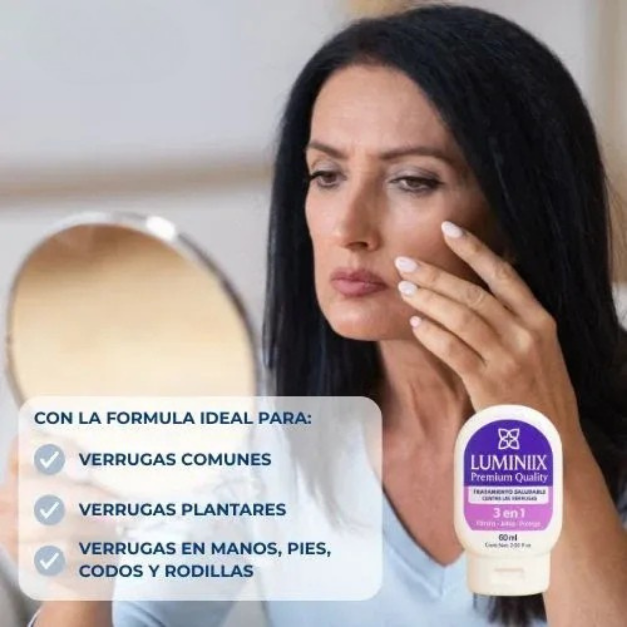 Luminiix® Eliminador de Verrugas – Fórmula Natural sin Dolor y sin Cicatrices