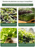 Fertilizante Orgánico Granulado para Verduras y Flores – Alta en Potasio