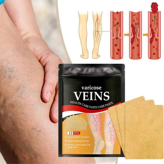 Parche Antivarices – Alivio Natural para Piernas Ligeras y Saludables