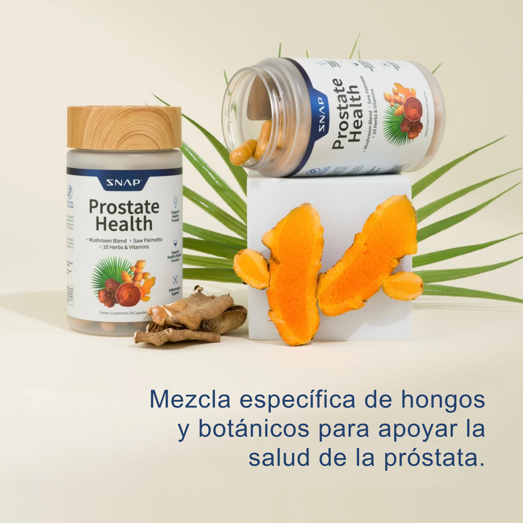 Prostate Health™ – Fórmula Natural para la Salud de la Próstata, Vejiga y Vitalidad Masculina (60 Cápsulas)