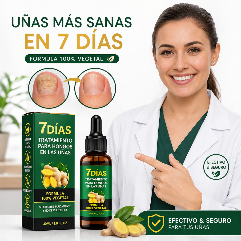 7Dias Tratamiento para Uñas – Uñas Más Fuertes, Saludables y Radiantes Desde la Primera Aplicación