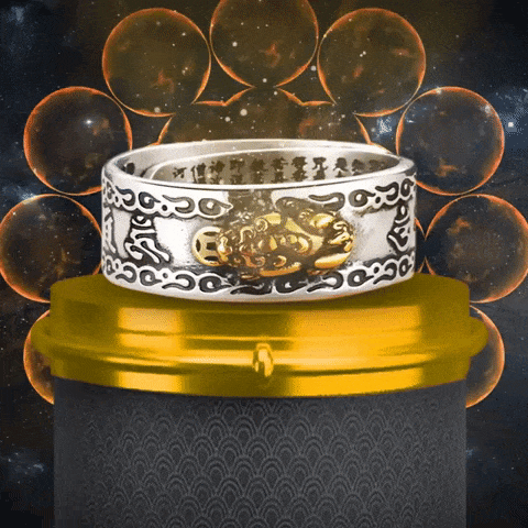 Anillo Energético Pixiu – Atrae Dinero, Suerte y Protección