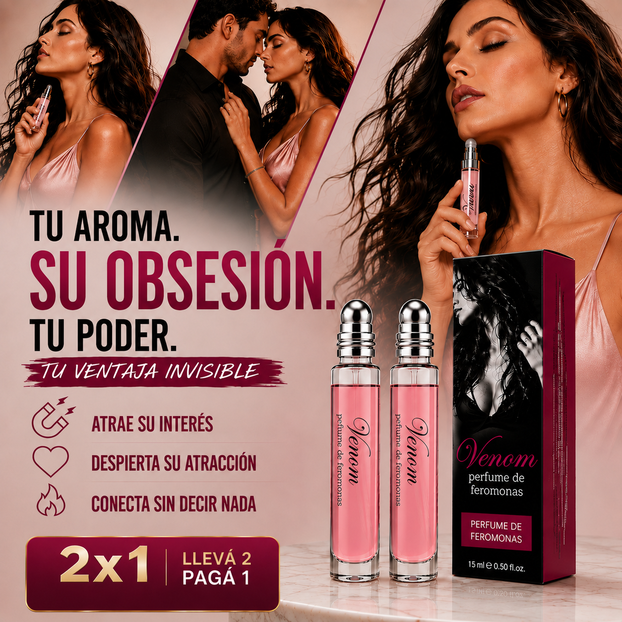 VENOM AURA MAGNÉTICA — El Perfume Que Deja Huella y Despierta Tu Presencia