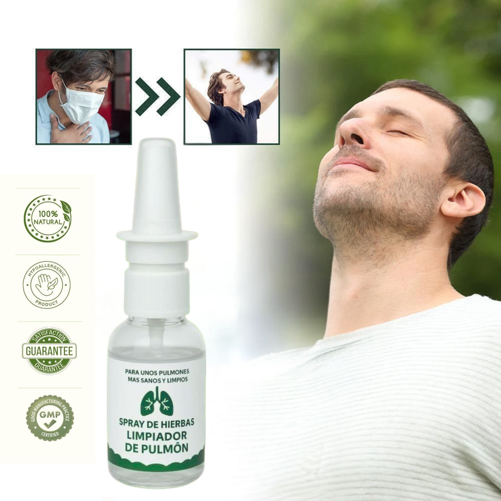 Spray Nasal Limpieza Natural – Limpieza y Alivio Respiratorio Inmediato