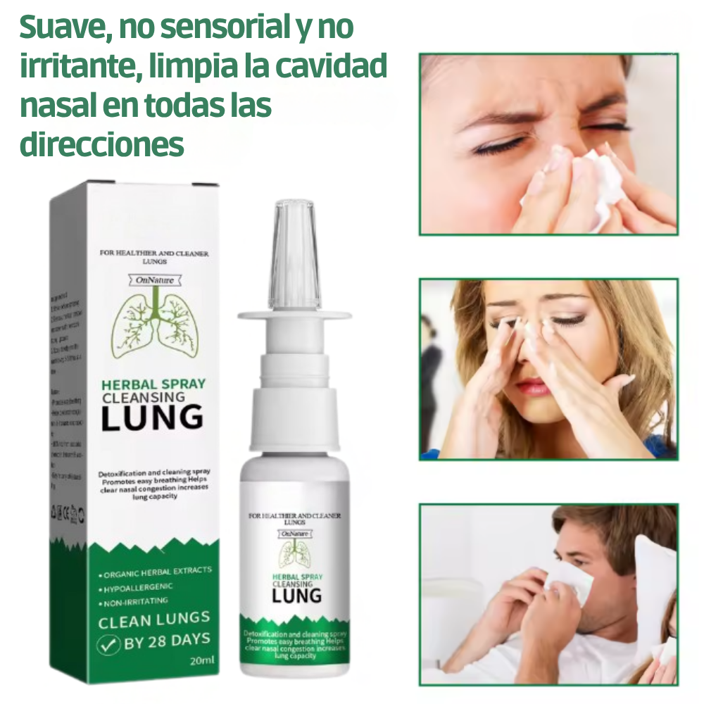 BioBreathe™ – Spray Nasal Natural para Alivio Instantáneo