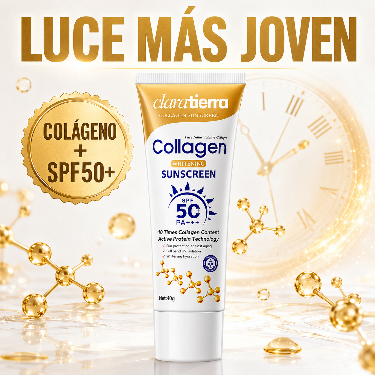 Protector Solar Ultra SPF 90+ Colágeno