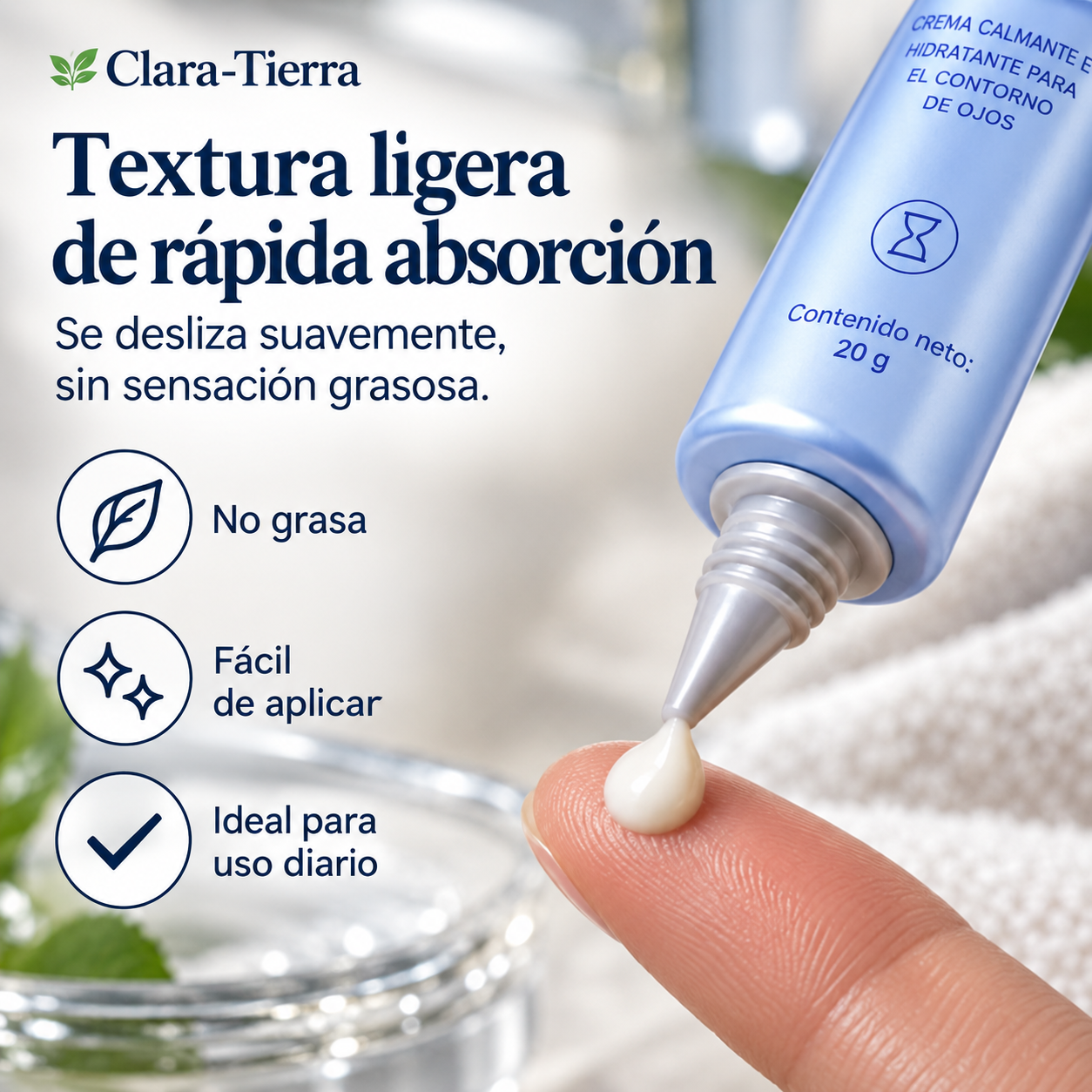 Crema Reparadora para Ojos – Reviví Tu Mirada y Lucí una Piel Más Fresca y Luminosa