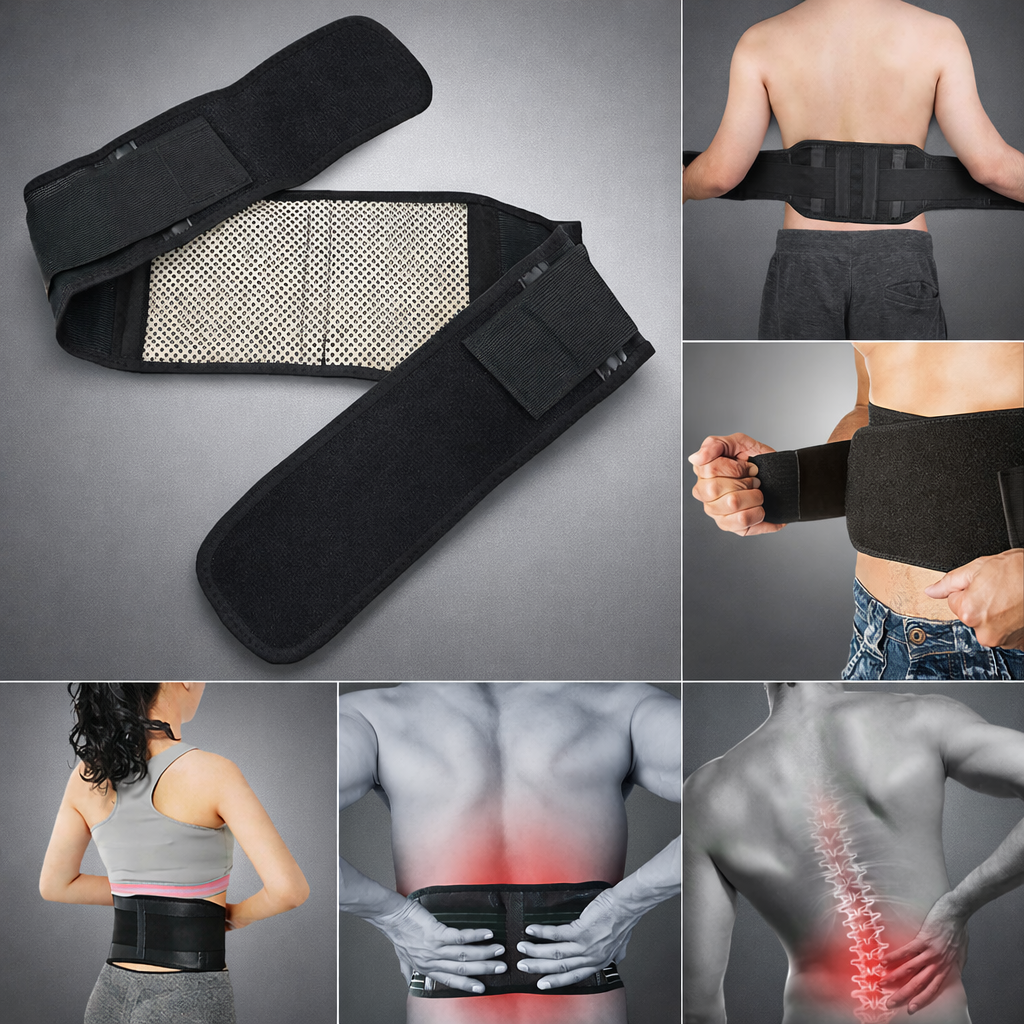 Faja lumbar térmica ajustable