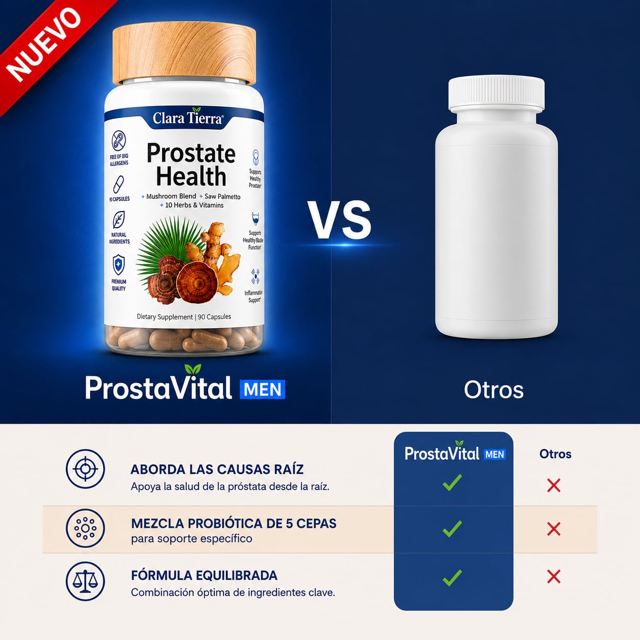 ProstaVital Men — Recupera El Control, Duerme Mejor y Vuelve a Sentirte Hombre