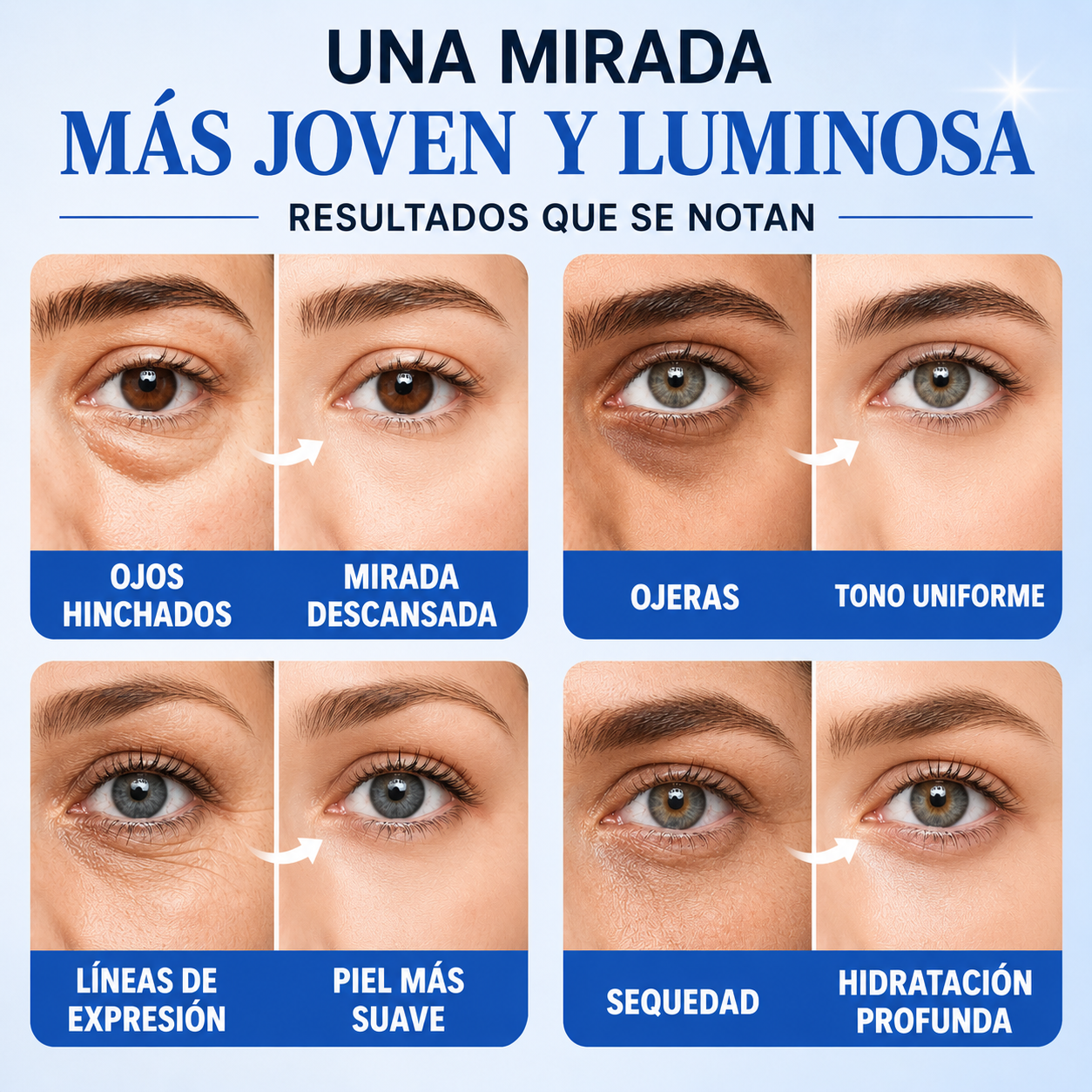 Crema Reparadora para el Contorno de Ojos – Ojos con Apariencia Más Joven Cada Día