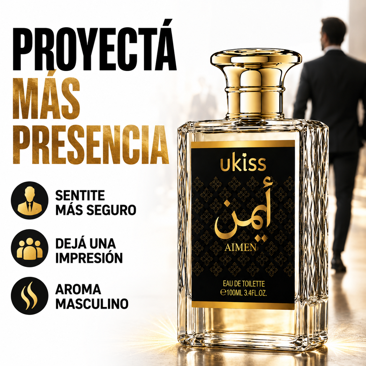 UKISS AIMEN PERFUME DE FEROMONAS - Despertá tu atractivo. Dejás una impresión inolvidable.