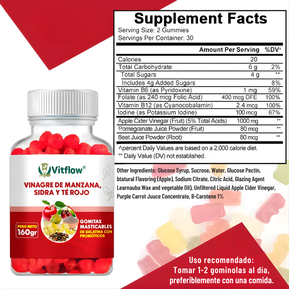 VitaFlow™ – Gomitas de Energía y Equilibrio