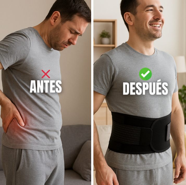 BackRelief Pro – Faja Lumbar de Soporte Avanzado