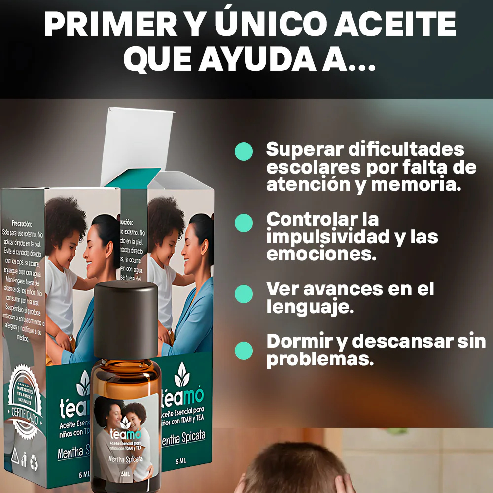 Teamo™ – Aceite Natural de Hierbabuena