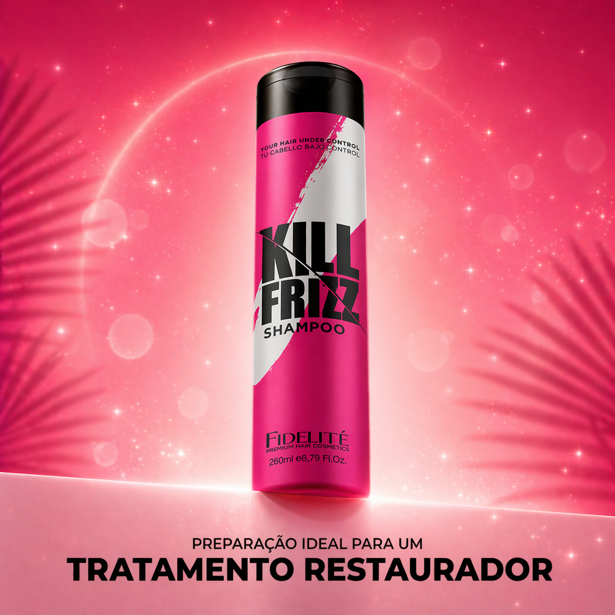 Kill Frizz Shampoo - Pelo más brillante, más suave y sin frizz en minutos