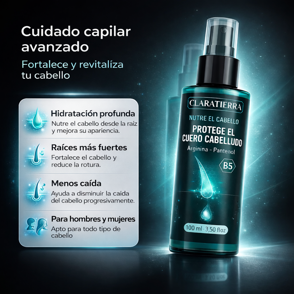 Spray revitalizante capilar FoltiGrow – Oferta 2x1 | Detén la caída del cabello y consigue un cabello más grueso y fuerte.
