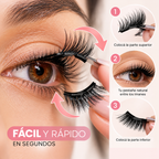 Pestañas Magnéticas Premium – Belleza Todo el Día, Sin Pegamento ni Complicaciones