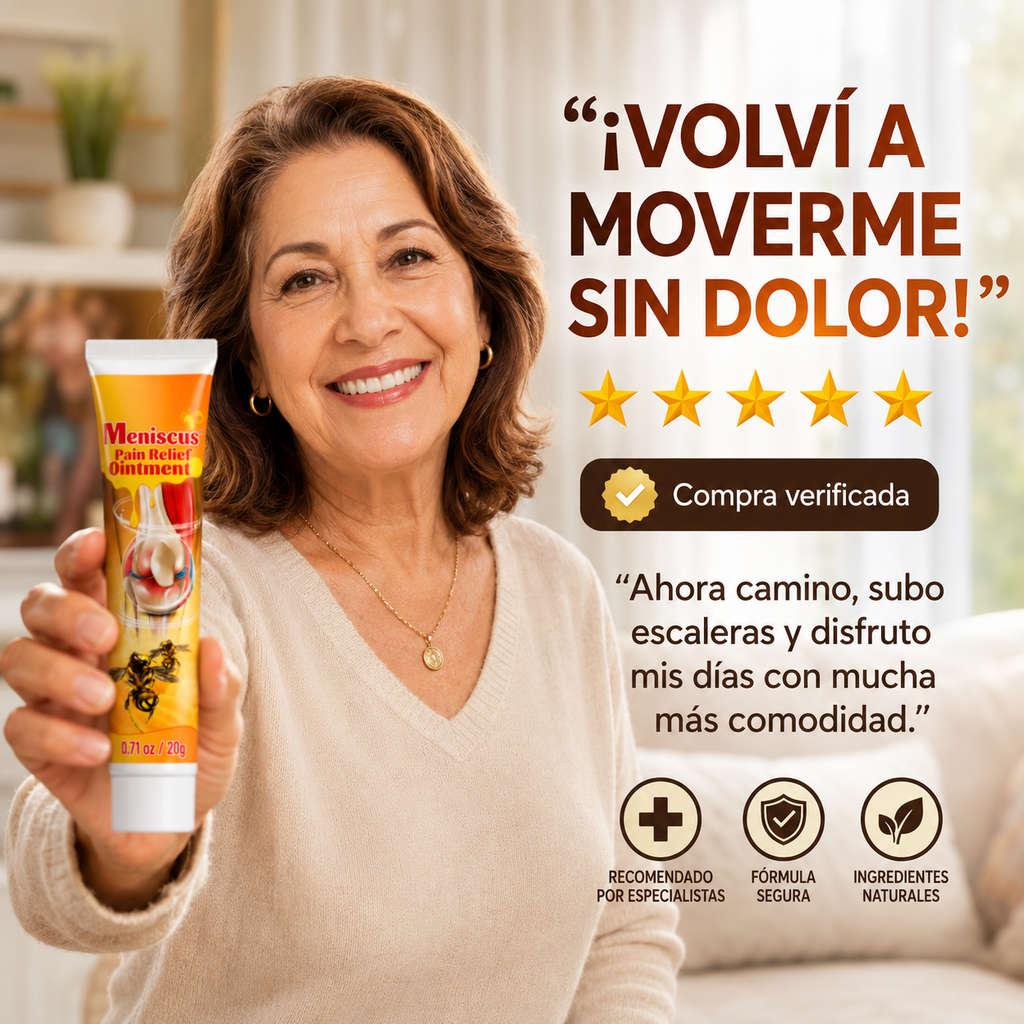 Crema para Alivio Articular - Movete Sin Dolor Todos los Días