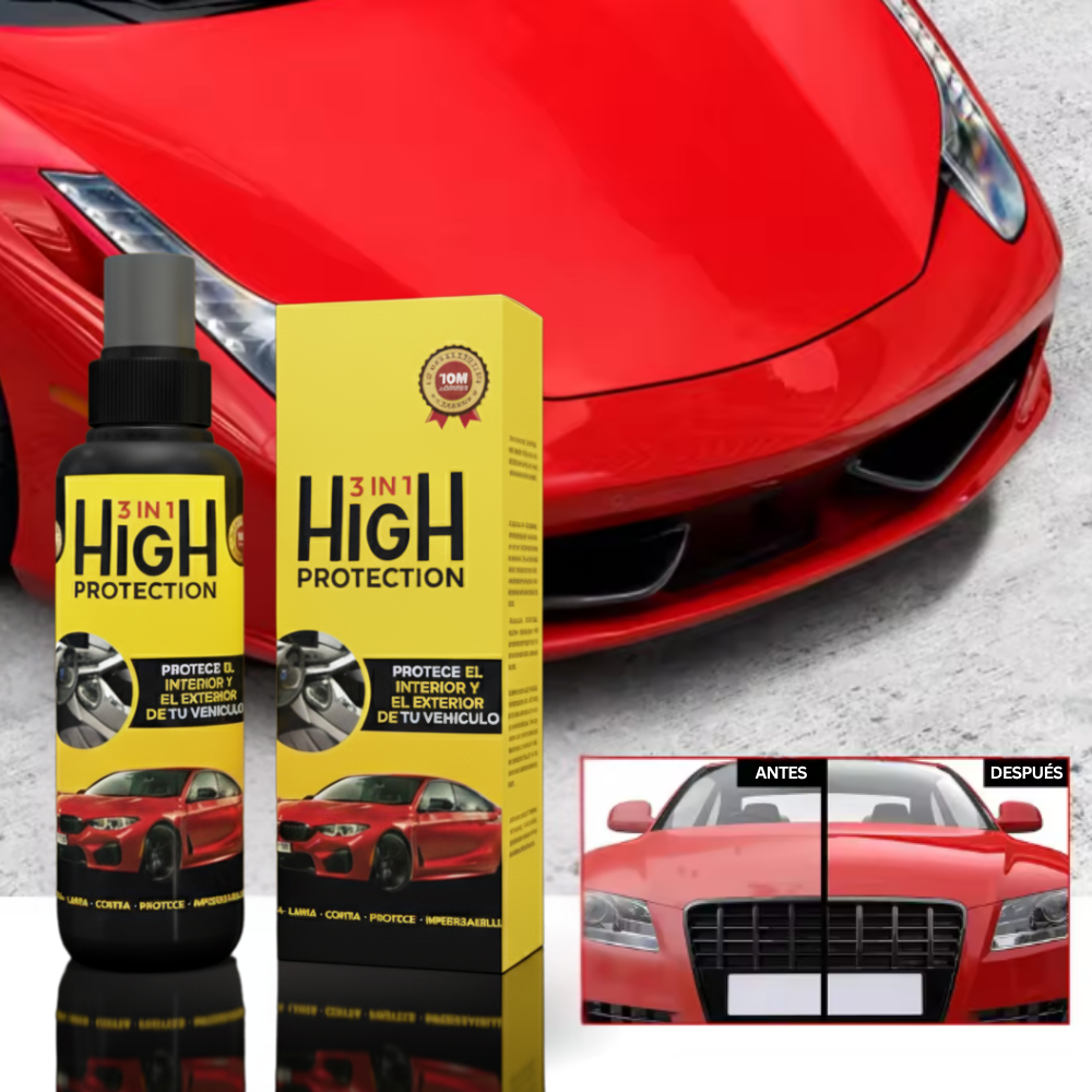 BrilloMax™ — Spray de Brillo Instantáneo para Autos