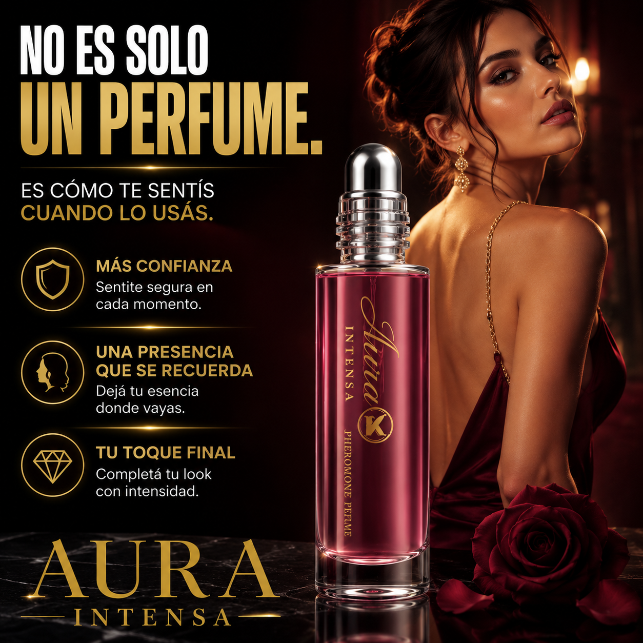 AURA INTENSA - Una fragancia que deja huella.