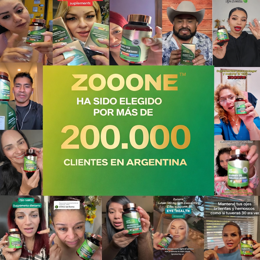 Zooone – Suplemento de vitaminas para la vista con luteína