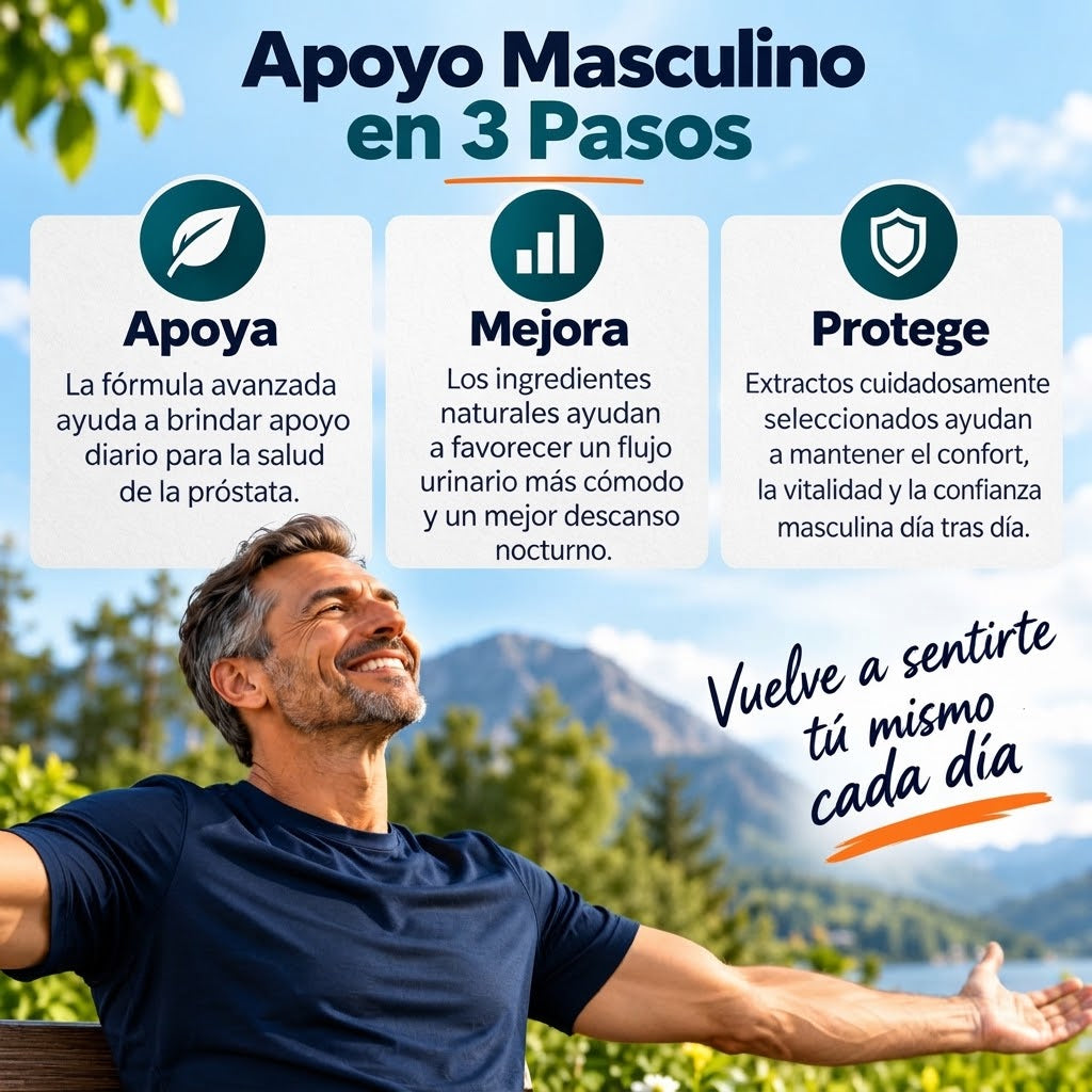 ProstaVital Men – Recupera El Control, Duerme Mejor y Vuelve a Sentirte Hombre