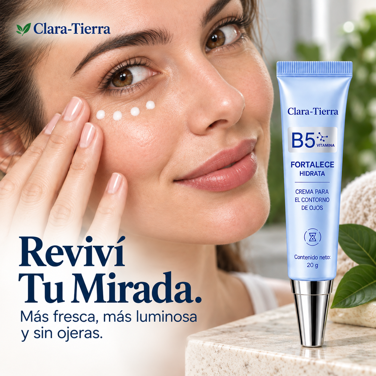Crema Reparadora para Ojos – Reviví Tu Mirada y Lucí una Piel Más Fresca y Luminosa
