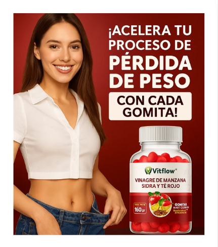 Gomitas Vitflow: La deliciosa manera de aumentar la energía, la digestión y la pérdida de peso
