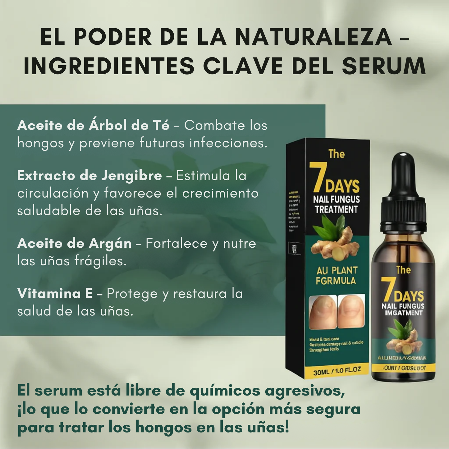 Uñas Libres de Hongos en 7 Días – Tratamiento Natural y Efectivo