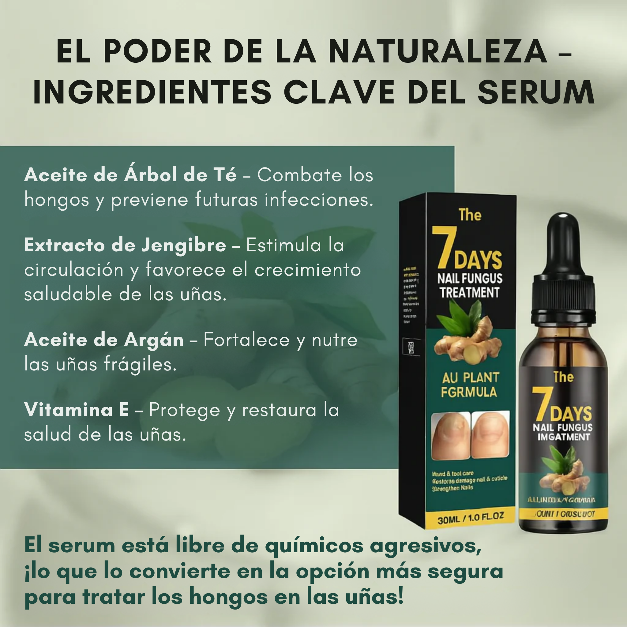 Uñas Libres de Hongos en 7 Días – Tratamiento Natural y Efectivo