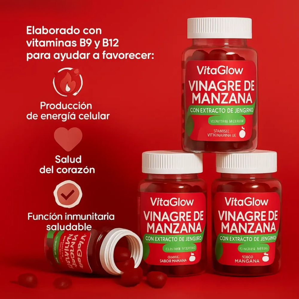 VitaGlow Gummies – Cintura más pequeña, piel más radiante