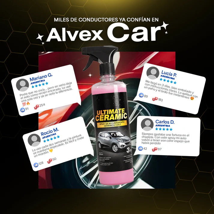 Cerámica definitiva | Spray de Recubrimiento Cerámico 3 EN 1 | 500 ML