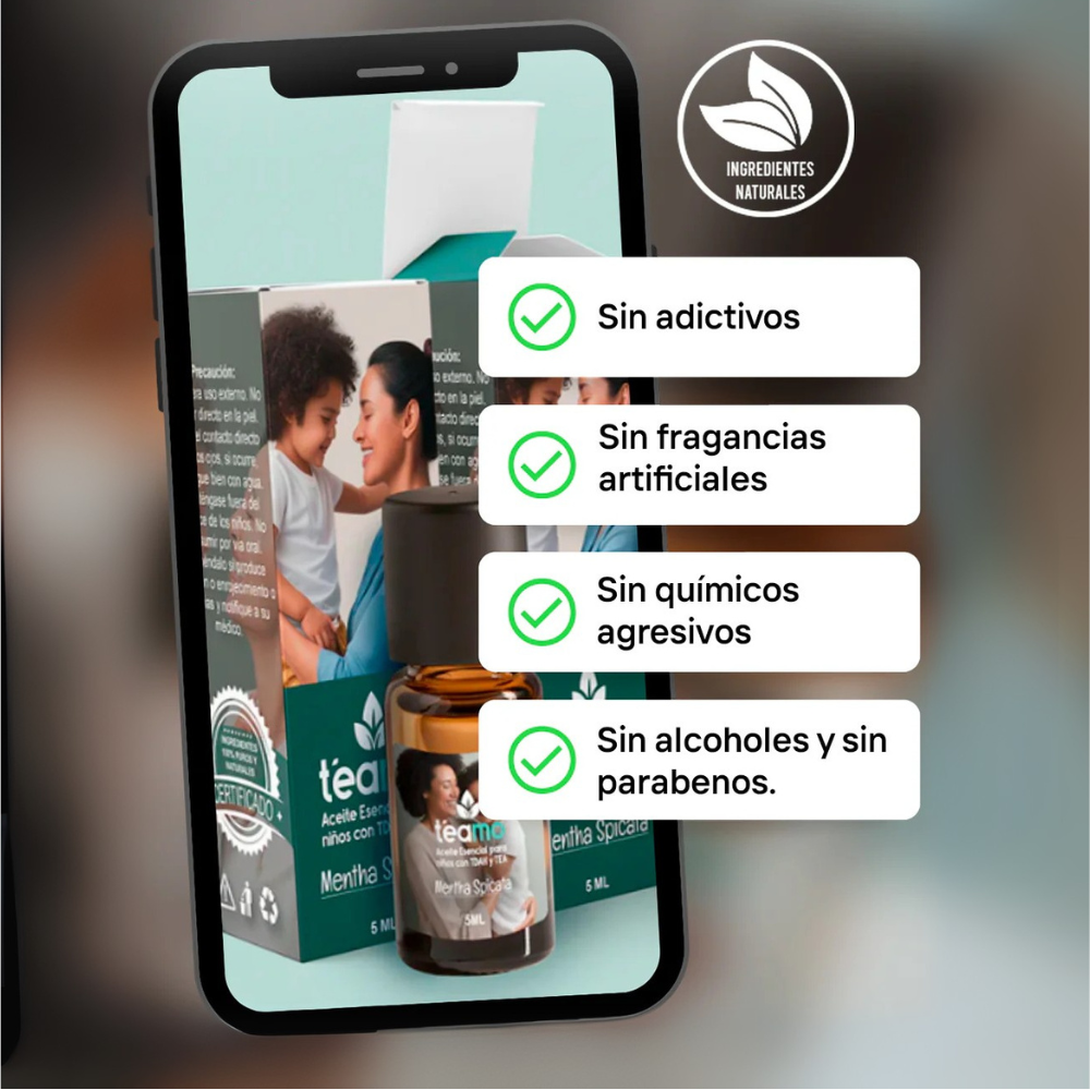 Teamo™ – Aceite Natural de Hierbabuena