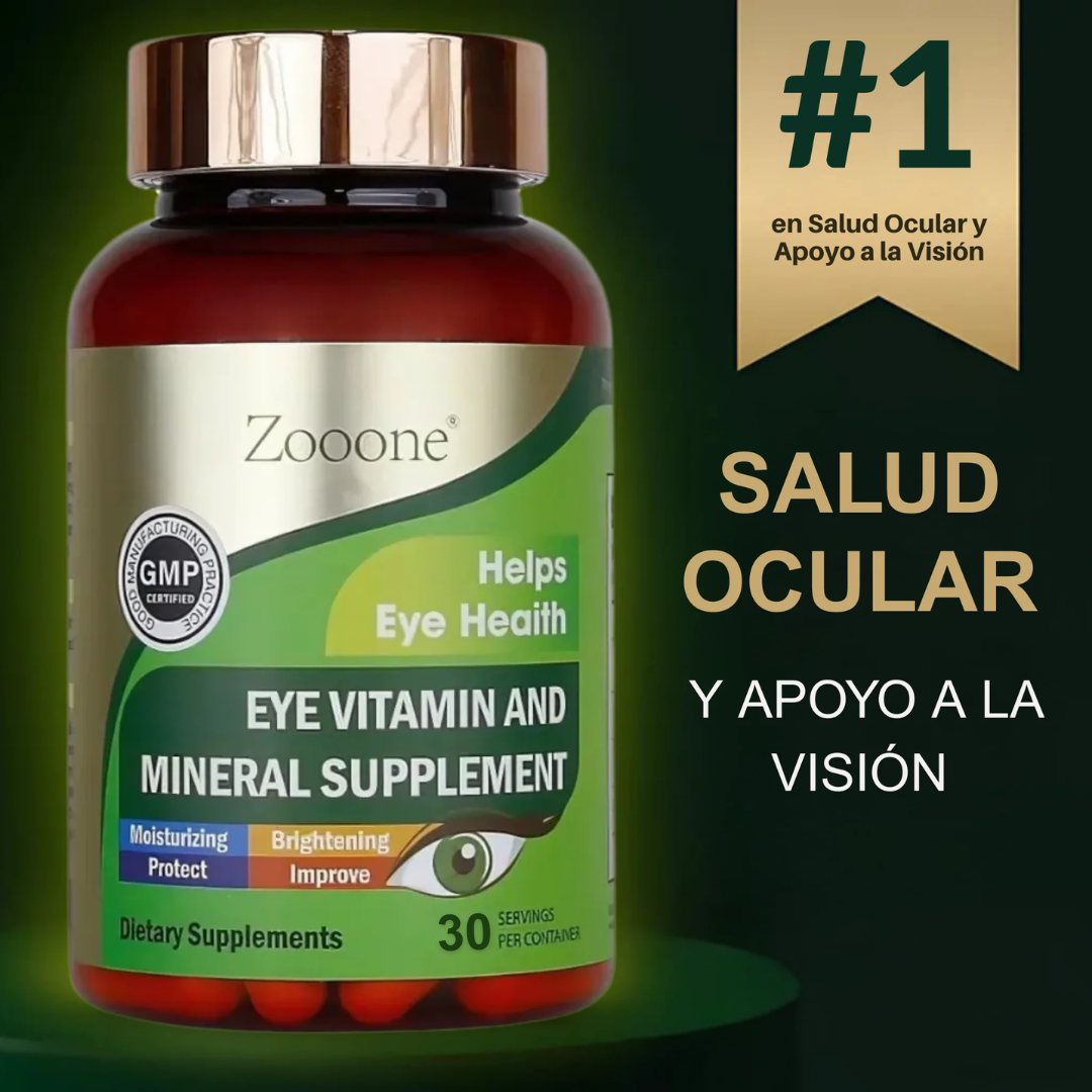 Vitaminas Naturales para la Salud Ocular con Luteína y Zeaxantina | Protección y Mejora de la Visión