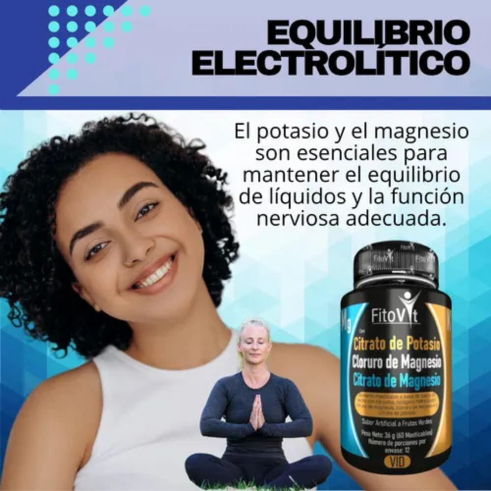 FitoVit Complejo de Magnesio + Potasio