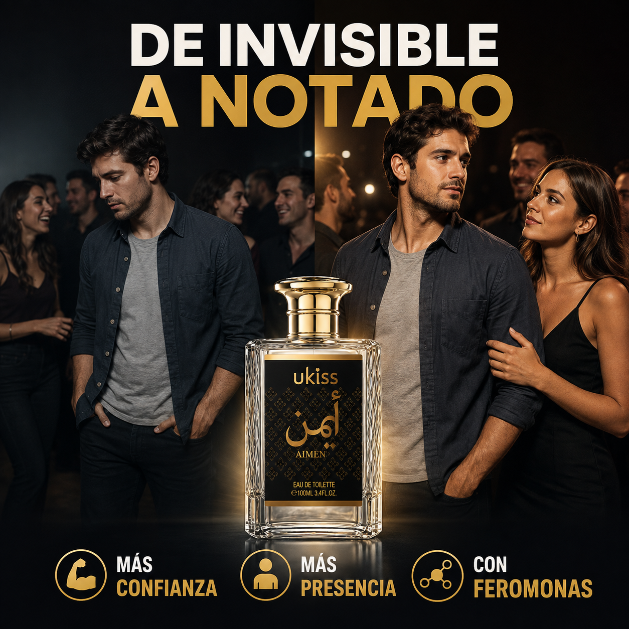 UKISS AIMEN PERFUME DE FEROMONAS - Despertá tu atractivo. Dejás una impresión inolvidable.