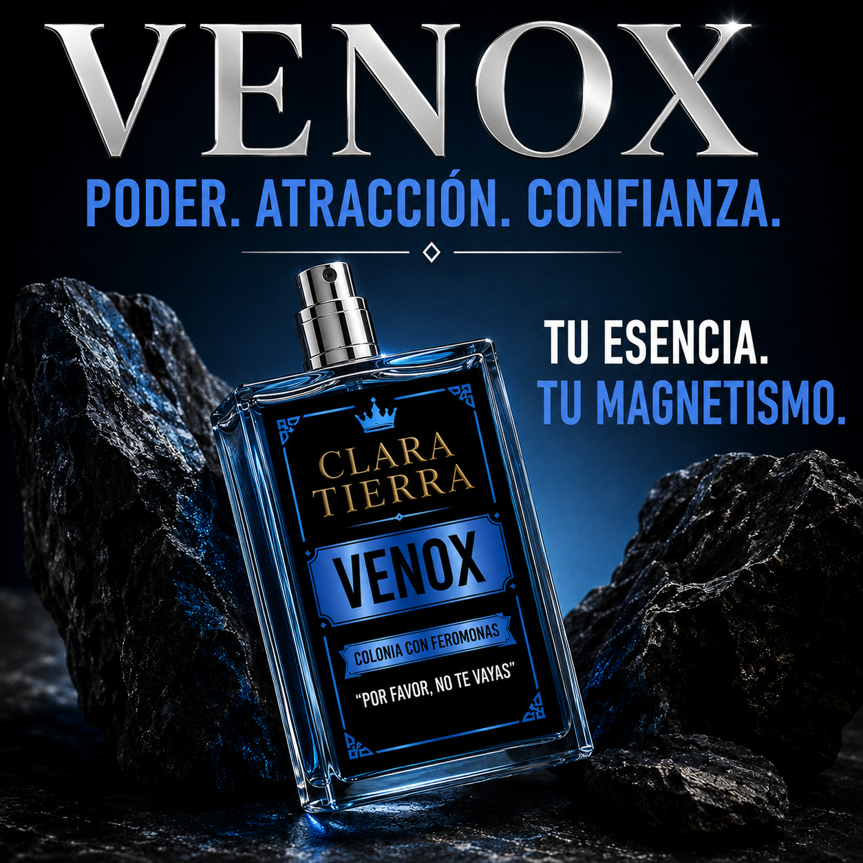 Feromonas para Hombres VENOX - Despierta Tu Confianza y Deja una Impresión Inolvidable