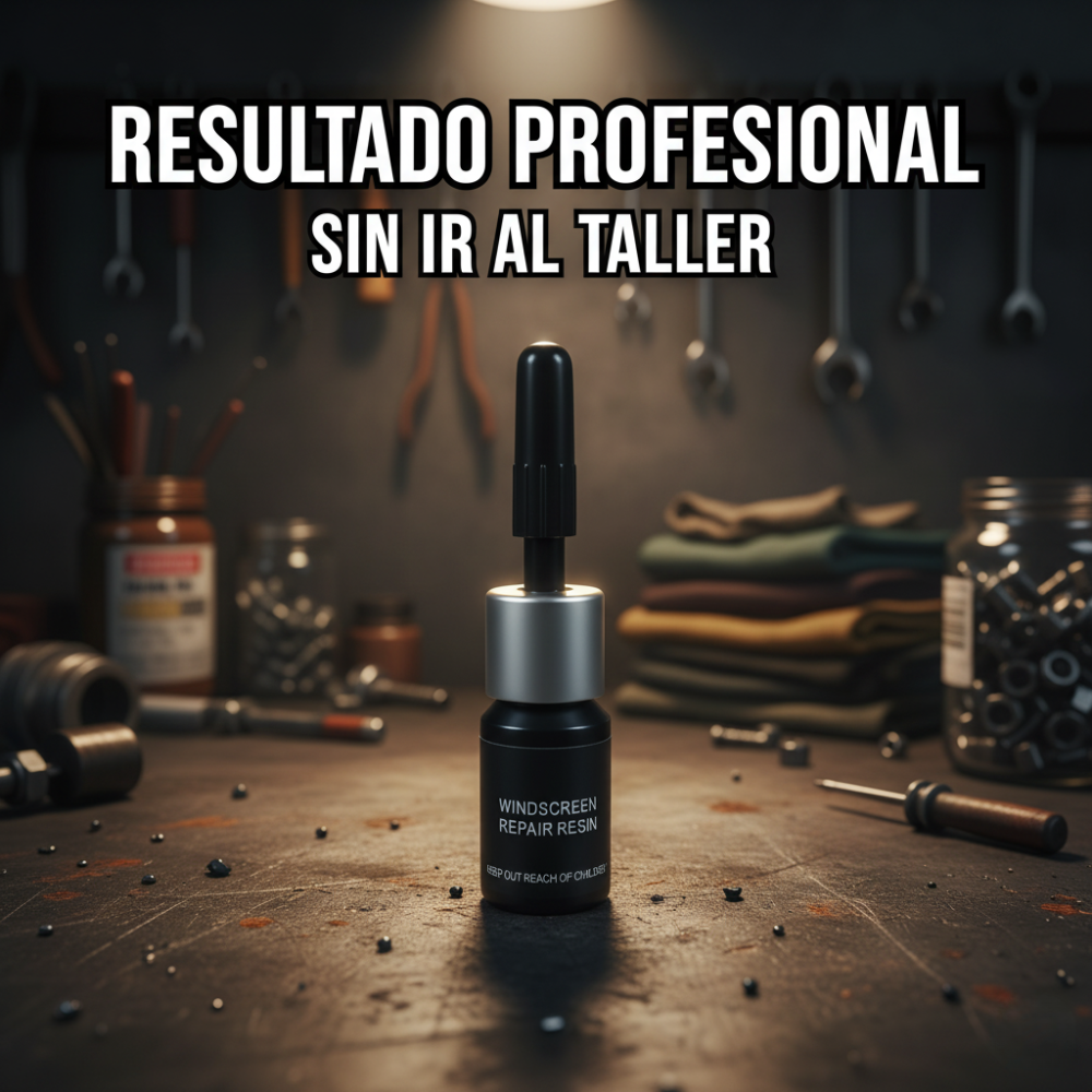 VidrioFix – Resina Profesional para Reparación de Parabrisas