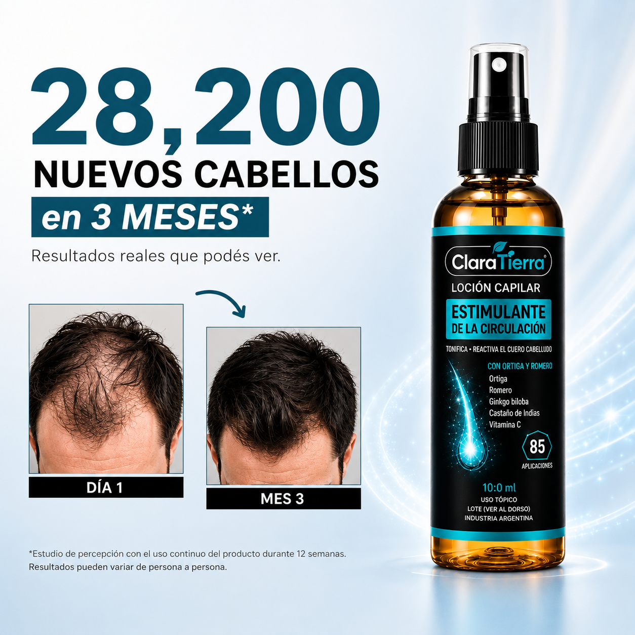 Activador para Spray Capilar – Cabello Más Fuerte, Denso y Saludable Desde la Raíz