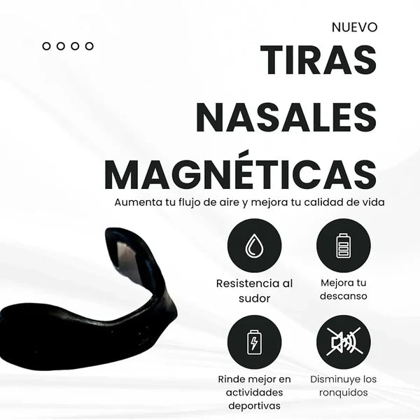 Dilatador Nasal Magnético — Respira Mejor, Duerme Mejor