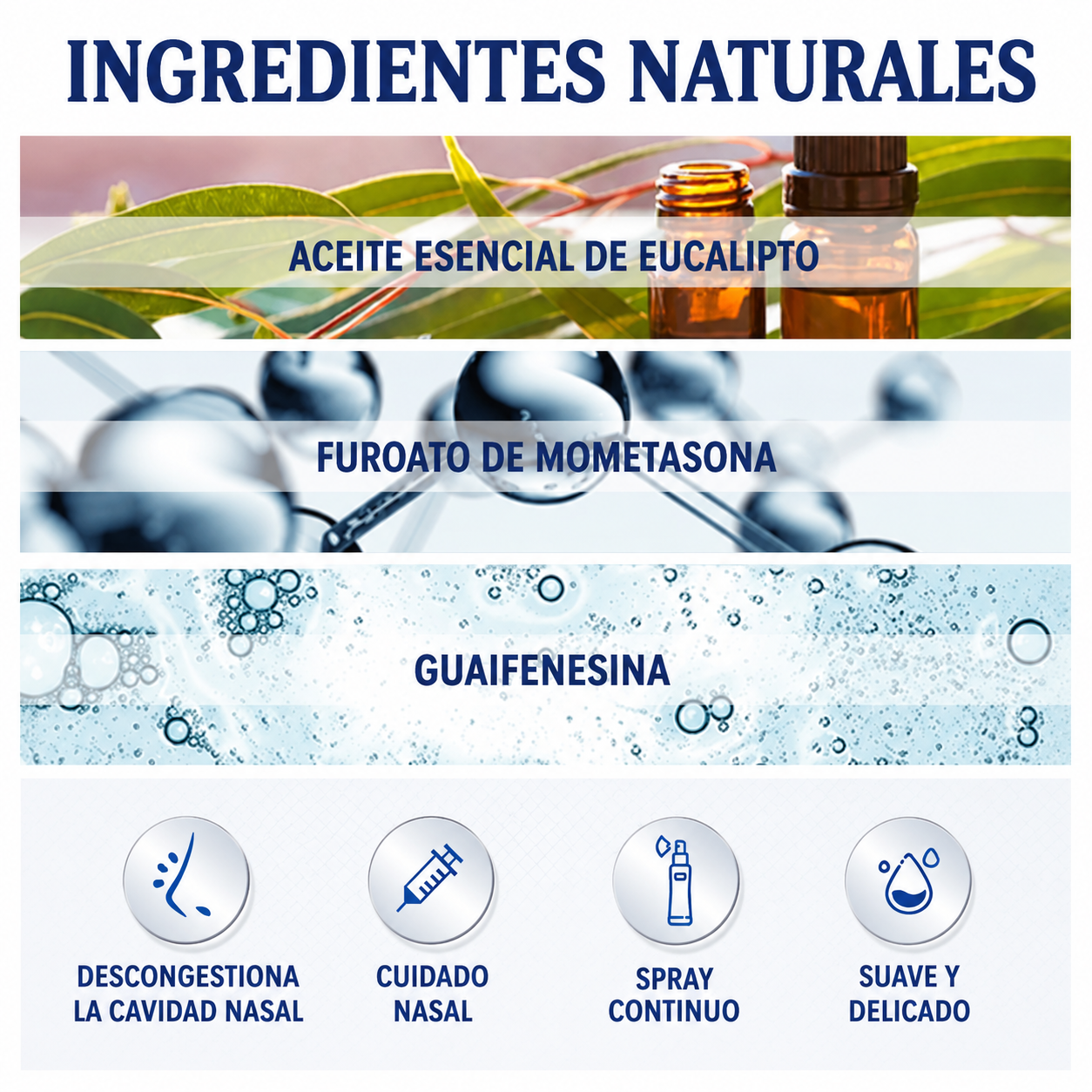 Spray Nasal para el Alivio de las Alergias – Alivio Rápido por Hasta 12 Horas