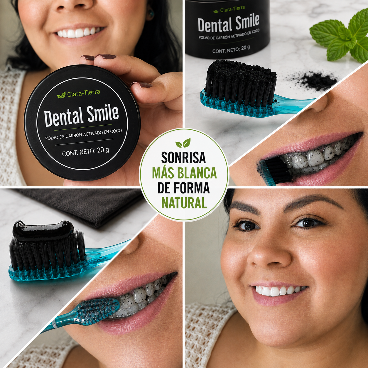 Polvo Dental Brillo — Volvé a sonreír con confianza y dejá que tu sonrisa hable por vos