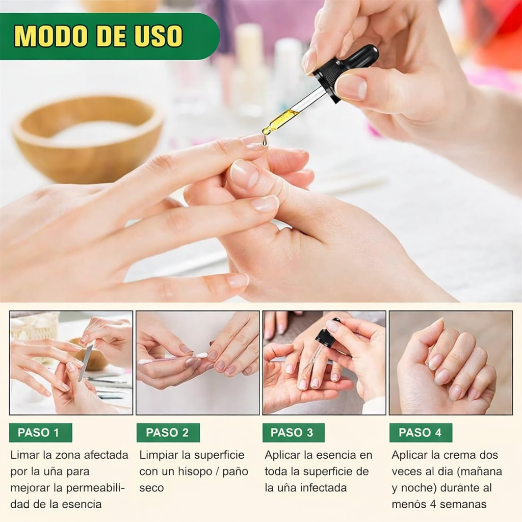 7Dias Tratamiento para Uñas - En solo 7 días, problema de hongos en las uñas terminado